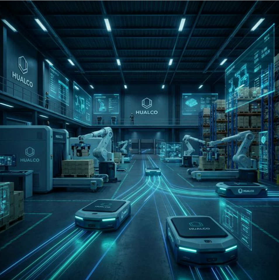 Hualco Vector — Suite logística WMS TMS YMS VMS MRP ERP con IA